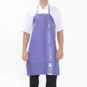 목걸이형 양면 방수앞치마 퍼플 요리 주방 미술 공방