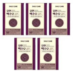 백수오 골드 식물성 여성 갱년 기 케어 관리 60정 5박스
