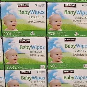 코 스트코 커클랜드 유아용 물티슈 캡형 100매 x 9팩 900매 x2SET(SH)