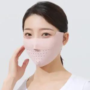 통풍 마스크 냉감 기미 숨쉬는마스크 귀편한 운동용 gCm4+6mgO