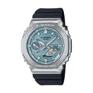 지샥 GBM-2100A-1A2 지얄오크 메탈커버 터프솔라 남성 아날로그 전자시계