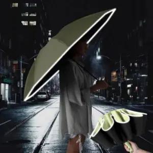 3단 자동 거꾸로 우산 암막 양우산 야간 반사띠 접이식 휴대용 자외선 차단 양산