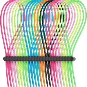 수영 고글용 친구 24개 번지 코드 스트랩 키트 잠금 클램프가 있는 교체용 고글