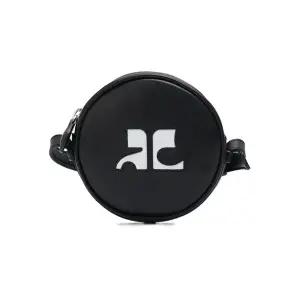 여성 리에디션 로고 서클 숄더백 블랙 PERGSA066CR0045-9999