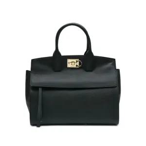 살바토레  여성 스튜디오 백 블랙 211772752737