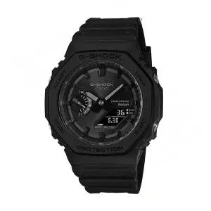 지샥 GA-B2100-1A1 지얄오크 블루투스 타프솔라 남성 아나디지 우레탄 손목 시계