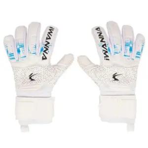 아이워너 축구장갑 손가락 꺾임 방지 골키퍼 장갑 (화이트) (XL) (10호) 골키퍼장갑 축구 스포츠
