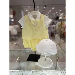 [에뜨와](천안아산점) (백일돌선물)그웬정장바디수트x헌팅캡세트 (07S027901S1)