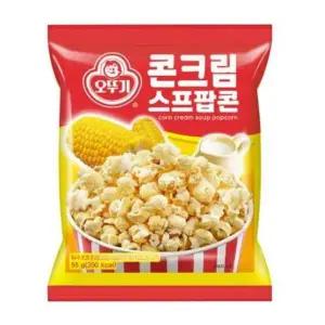 오뚜기 S6Z2C5G1 콘크림스프팝콘 55g 12개입 박스