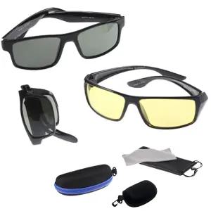 디비노 변색 선글라스 3종 케이스 고화질 렌즈 변색 평관 안경 아이큐샵