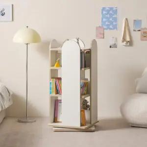 아트박스/인터데코 공간활용 좋은 책정리 회전형 책장 3단 P0000BUJ