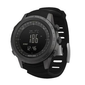 E 러닝 수영 기압계 시계 DESERT 50m 군대 NORTH 남성용 나침반 고도계 스마트 E Smartwatch 시계 방수