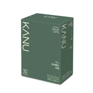 카누 K9W6H2I8 디카페인 라떼 13.5gx30T