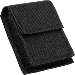 9V 어쿠스틱 기타 배터리 파우치 블랙 쿨 픽 포켓 휴대용 액세서리 전자 정리함 보관 보호 접이식 나일론