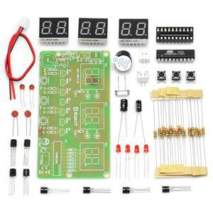 Gikfun 6비트 디지털 LED 전자 시계 DIY 키트 PCB 납땜 실습 학습 보드 AT89C2051 FR-4 for Arduino EK1323