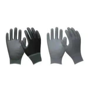 작업 폴리우레탄(PU) 반코팅 장갑 100켤레
