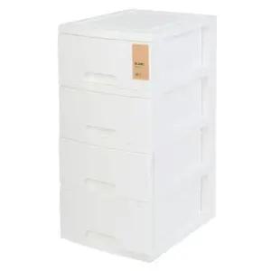 4단 블랑 서랍장 33 화이트 창신리빙