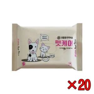 아이러브 펫케어 물티슈 20매(피톤치드)/애완티슈/동물티슈/펫티슈/애완동물티슈/반려동물티슈/애완미용티