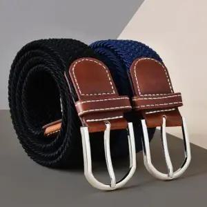 캐주얼밸트 꽈배기 벨트 신축성 빈티지벨트 노타공