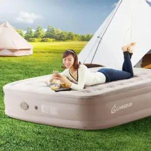 에어베드 에어매트 더블자충 캠핑매트리스 텐트침대 두꺼운대형