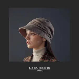 이상봉에디션 울 블렌딩 셔링 보닛햇 1종 LS012 976670