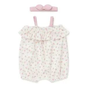 [블루독베이비](타임스퀘어점패션관)(PK)퓨어플라워프릴우주복(46313-600-02)