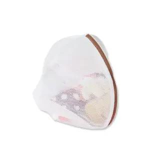 무형광 매쉬 세탁망 원형 아기 속옷 빨래망