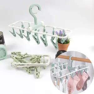 여행 출장 접이식 속옷 양말 빨래 소형 건조대 1P