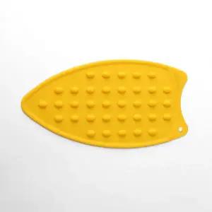 실리콘 다리미받침대(옐로우) 다리미받침