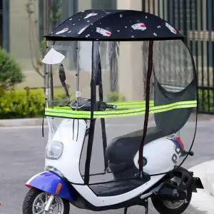 노인전동차 우비 방수커버 지붕 비막이 햇빛 캐노피