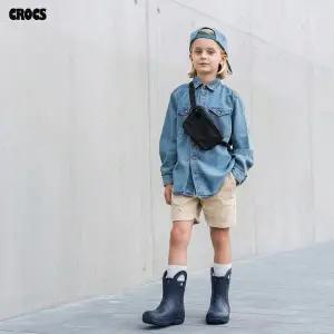 [크록스] 키즈 핸들잇 아동 토들러 레인부츠 장화 211056-410