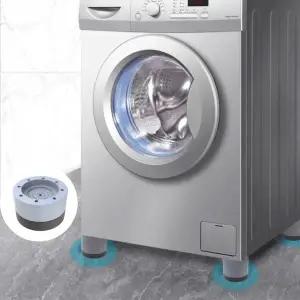 건조기세탁기스토퍼 세탁기받침대 논슬립 충격흡수 세탁기수평기