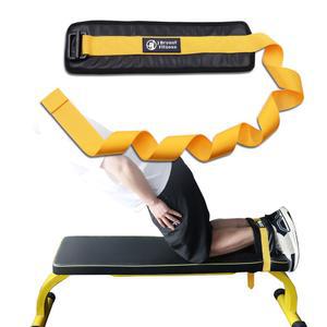 노르딕 햄스트링 컬 스트랩 - 웨이트 둔부 다리 운동 윗몸 보조 컬, 일으키기, 벤치용