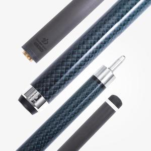 딩글라이 탄소 섬유 풀 큐 스틱 58인치 당구 스틱, 빠르게 풀리는 핀 조인트와 12.5mm 팁이 있는 전문가용 저변형 소프트 케이스 포함