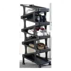 ( )신발 정리대 지그재그 9단 틈새선반 수납장