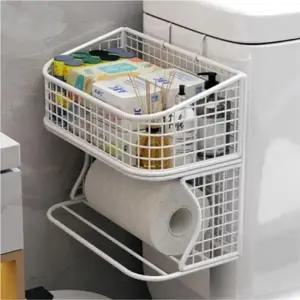 ( )욕실 공중부양 변기 후크걸이형 사이드 걸이 수납선반