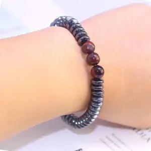 불교뱅글 재물운 소원 액세서리 화산석 클린석팔찌