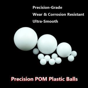 고마모성 POM 플라스틱 볼 슬라이딩 베어링 및 롤러용 저마찰 내구성 1-30mm 구체