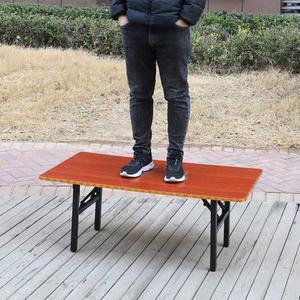 접이식 직사각형 높은 스프링 간편 간이 밥상 70CM 협탁 베란다