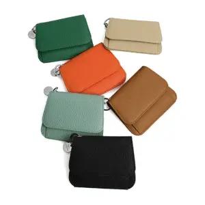 여자 신상 데일리 가죽 미니 카드 지갑 머니클립 홀더 카드지갑반지갑