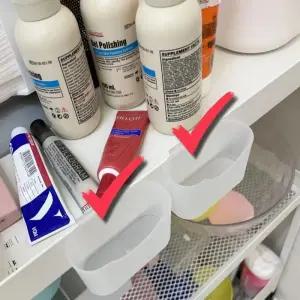 비품 소스정리함 미니포켓함 다용도 2p 주방 냉장고 공간활용 정리함 양념