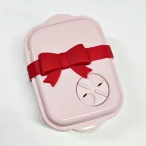 야마다 리본 런치 도시락 고정 밴드 스트랩 핫핑크 어 도시락밴드