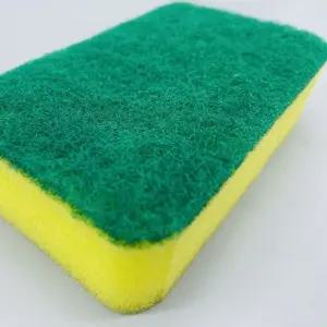 다목적 스펀지 수세미 10개입 용품 양면 주방 스펀지 설거지수세미 스펀지