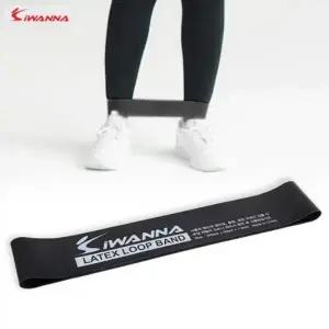 ( )아이워너 라텍스 루프밴드 1.3mm 검정 근력운동 탄력
