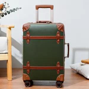 빈티지 하드캐리어 가방 북유럽 수하물 엔틱 클래식 트렁크 여행가방