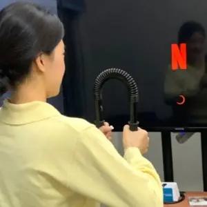 ( )홈트 가슴운동기구 일자형 완력기 30kg