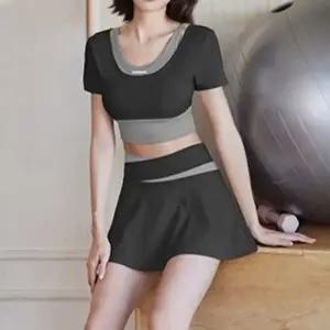 여성 운동복 세트 트레이닝 복 필라테스복 세트