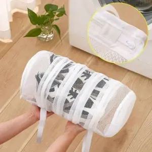 (옵션 원형)신발 빨래망 운동화 아기옷 무형광 속옷 슈즈 원형