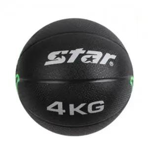 ( )스타 메디신볼 홈트 헬스 운동공 월볼 웨이트볼 4kg B