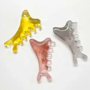 마사지기 돌고래 곡선형 얼굴 바디 괄사 얼굴마사지기 돌고래괄사